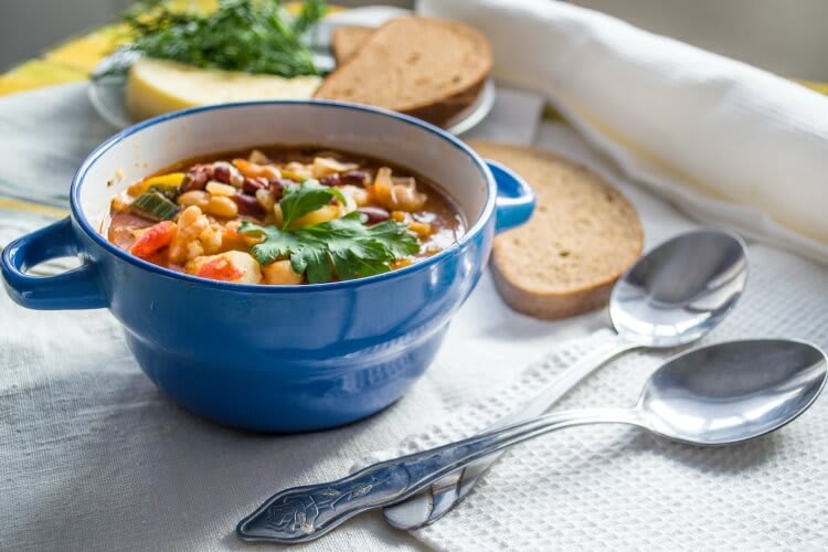 bowl of soup