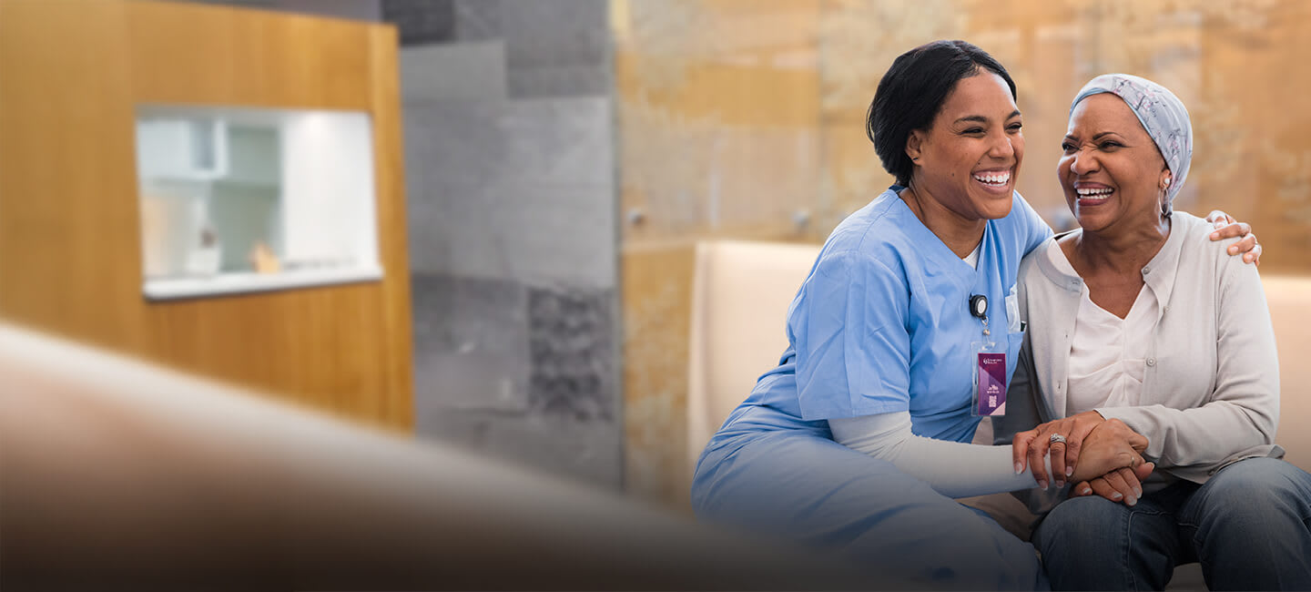 nurse with patient