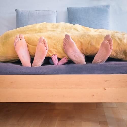 feet out of bed