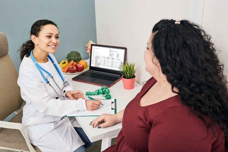 doctor consulting a patient