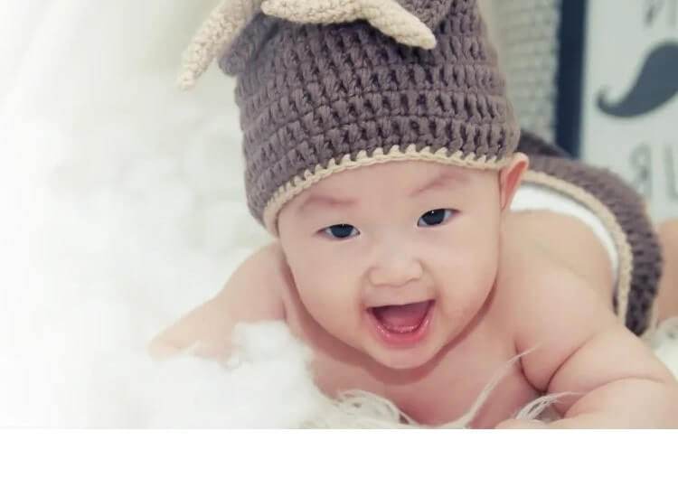 smiling baby