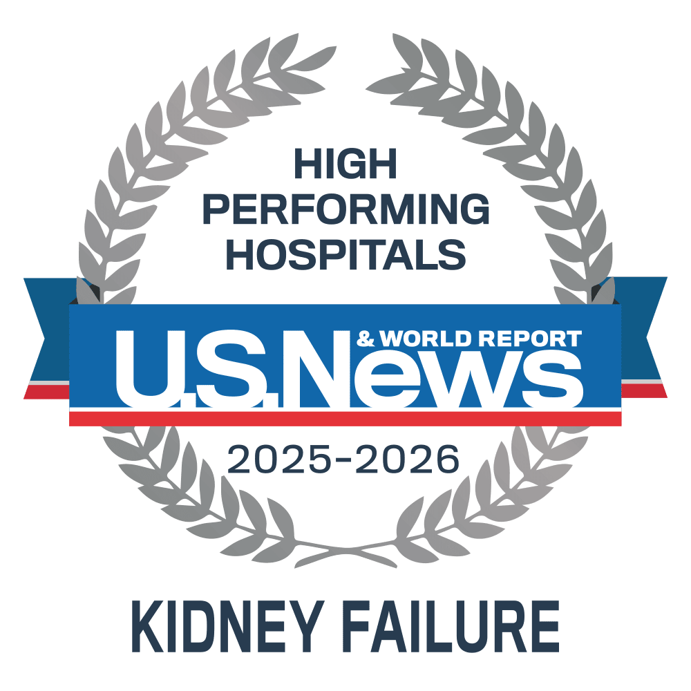 usnwr kidney failure