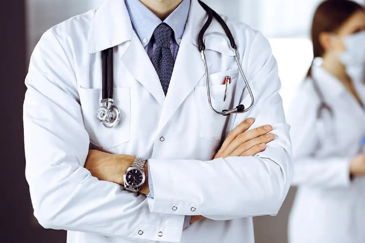 doctor crossing arms