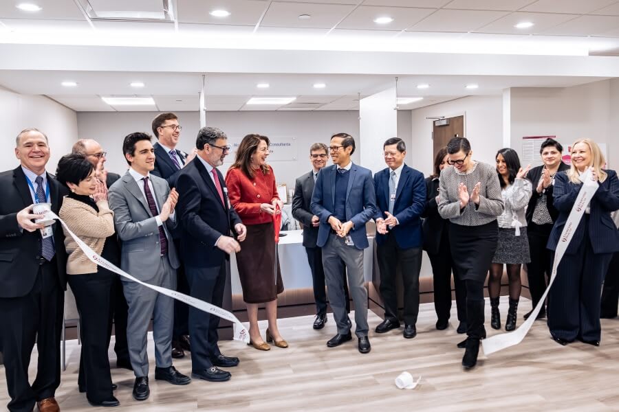ribbon cutting event