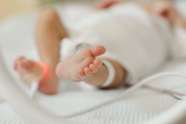 a newborn baby