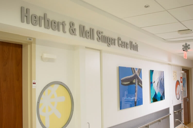herbert and nell singer care unit