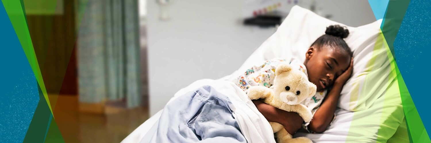 a child sleeping