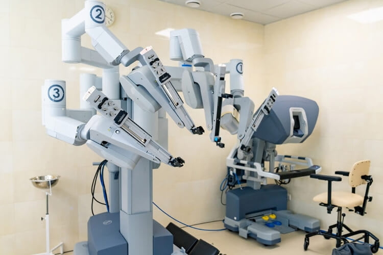 operating machine