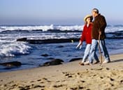 Couple at the beach