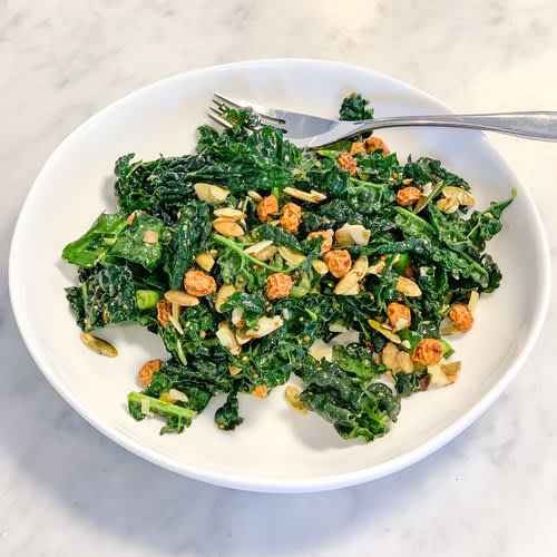 Tiger Nut Kale Salad, Dr. Katherine Takayasu, Integrative Medicine, Stamford Health